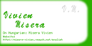 vivien misera business card